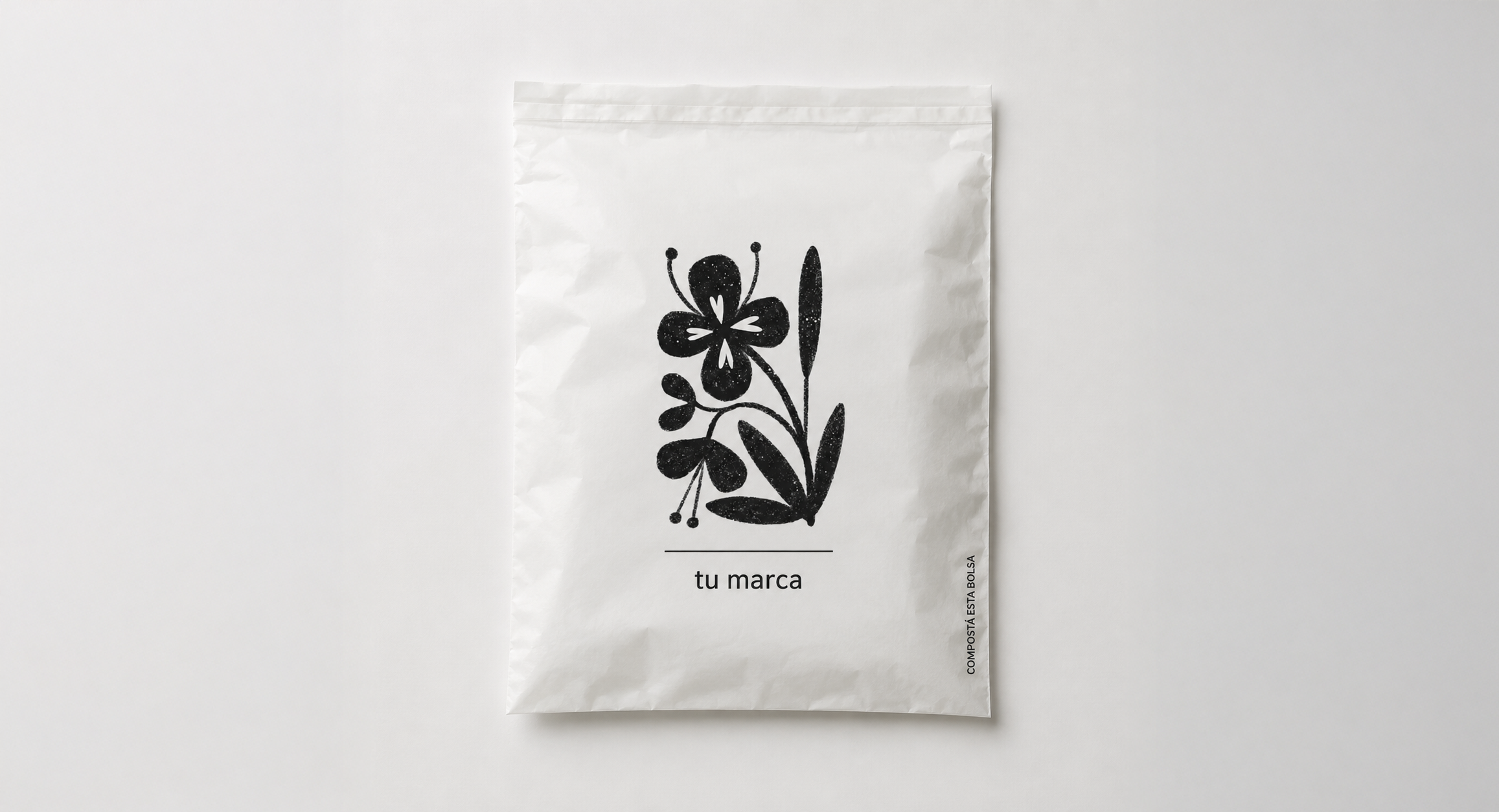 Sobre e-commerce de bioplástico compostable personalizado